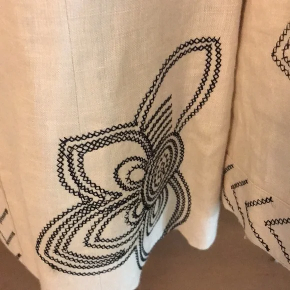 |NWT Carol Little Stitched Design Blazer- L - Picture 4 of 5